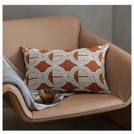 30x50/45x45/50x50cm Light Luxury Geometric Pilllowcase Hign Precision Model Room Jacquard Pillow Cov