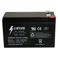 Aki baterai ZEUS VRLA 12v 7Ah Untuk Setrum Ikan / Mancing Ikan