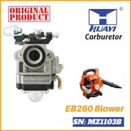 Original HUAYI EB260 EB260A Hand Held Leaf Blower Carburetor Mesin Tiup Rumput