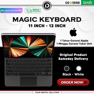 Magic Keyboard Untuk Ipad Pro M1 2021 Hitam Putih