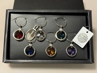 Swarovski Crystal Wine Glass Charms 全新施華洛世奇水晶酒杯掛飾