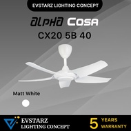 ALPHA COSA CX20/CX10 5B 56/46/40 inches DC Motor Ceiling Fan with Remote Control