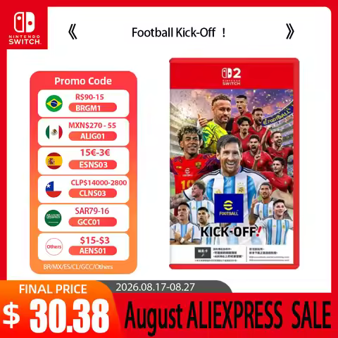 Nintendo Switch 2 Game - eFootball Kick-Off！ - Original Nintendo Physical Game Card for NS2 Console