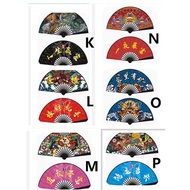 10 inch bamboo big fan folding fan Solid picture