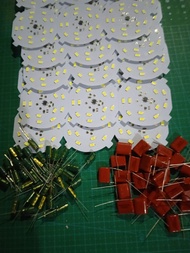 paket Harga Spesial Bulan Ramadhan PCB lampu LED 15 Watt AC Pembelian/5kotak isi 60 pcs dan komponen