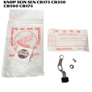 Knob Knob Holder Turn Signal Riting Honda Cb 175 Cb175 Cb350 Cb 350 Cb500 Cb 500 Original Japan