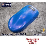 Aikka Paint AK2011 Blue Pink, Pearl Series Car Paint Cat Kereta Bancuh Color Warna Biru Merah Jambu