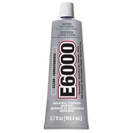 E6000 Clear Self-Leveling 3.7oz / 109.4ml ( Ready Stock - Original Made in USA )