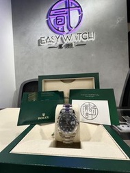 Rolex Oyster Perpetual Datejust 126334G grey dial Oyster Bracelet 41MM s/s watch