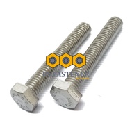 BAUT M14 STAINLEES STEEL 304 | DRAT 14 MM PITCH 2.00 MM KUNCI 22 MM