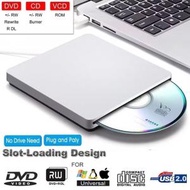 外置電腦 DVD 刻錄機 USB 3.0 / Type-C 吸入式 播放器 CD 機 光碟機 讀碟機 刻光盤 個人電腦 Mac Book 適用