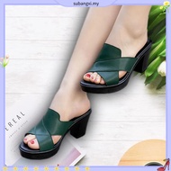 Women thick high Heels sandals perempuan kasut 6cm heels