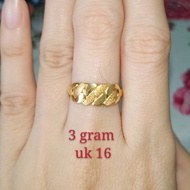 cincin emas muda Rante besar