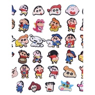 crocs charm crocs jibbitz jibbitz crocs Crayon Shin-Chan Shoes Hole Shoes Accessories PVC Hole Shoes