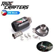 RC Exhaust For R15 V3 Mt15 Sniper 150 Tmx 125 155 R15v3 Mt 15 Sniper150 Ar Austin Racing Universal Muffler Pipe Tailpipe With Silencer DB Killer Inlet 51mm Set