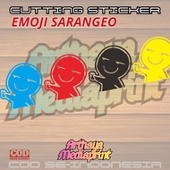 Saranghaeyo Finger Cutting Sticker Saranghaeyo emoji Sticker/ Cute emoji sarangheo/