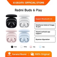 Xiaomi Redmi Buds 6 Play | Bluetooth 5.4 | Battery Up to 36 Hours | Xiaomi Earbuds App Support | Com