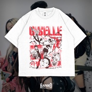 Boxy Oversize GISELLE AESPA RICH MAN Song Album Series T-Shirt