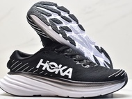 HOKA M CLIFTON 9 Sport jogging shoes in black and white for men and women