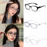 TOPTOOLGT Eye Protection Glasses, Anti-Fog Anti-Dust Safety Goggles, Rectangle Eyewear Transparent F