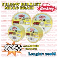 Yellow Berkley Micro Braided line