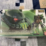 會場限定 原色 RG zaku II real type color Ver.gundam 綠色渣古2 高達模型
