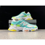 DTLR x New Balance NB 9060 "Cyan Burst" Comfortable all-wear running shoes blue white