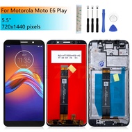 For Motorola Moto E6 Play LCD Display Touch Screen Digitizer Assembly For Moto E6 Play Display Repla