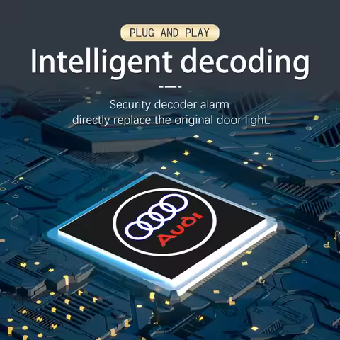 Led Car Door Welcome Light Logo Projector Laser For Audi A1 A3 A4 A5 A6 B5 B6 B7 B8 C5 C6 C7 A7 A8 Q