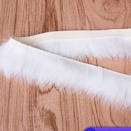 Real Fur Rabbit Fur Top Accessories Fur Lace Fashion Decoration Material Clothing Accessories Rabbit