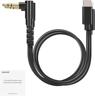 NEEWER 2 Pack Audio Cable Set, Male to Male 3.5mm TRS to USB C + 3.5mm TRS to iOS, Compatible with D