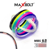 PRO Badminton Korean Brand MAXBOLT MBS63 Line (Made In Japan) 0.63mm Batting Audio kizuna