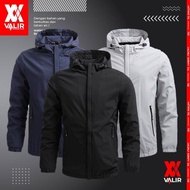 Valir Gary - Jaket Pria Outdoor Motor Bikers Touring Warna Solid