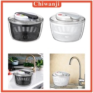 [Chiwanji] Fruit Washer Vegetable Washer Dryer Multiuse Dining Tool Household Fruit Dryer Drainer for Draining Vegetables