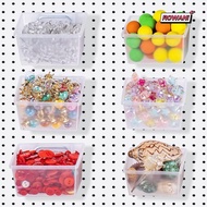 ROWAN1 Pegboard Hooks, PP Pegboard Bins, Pegboard Box