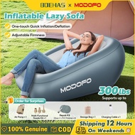 【3 Years Warranty】MODOFO Inflatable Sofa with Electric Pump Portable Indoor/Outdoor Camping Comfort 