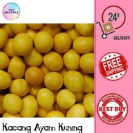 Harga Pemborong Ready Stock 500g / 1KG  kacang TERMURaH Kacang Telur Ayam/Kuning/Botak