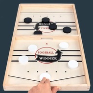 Foosball Winner Games Table Hockey Game Catapult Chess Parent-child Interactive Toy Fast Sling Puck 