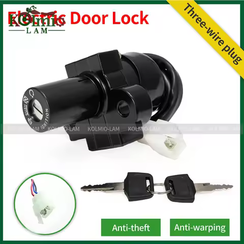 3 wires Fit Honda VFR400 NC21 NC24 NC30 RVF400 NC35 Motorcycle Ignition Switch Key Lock VFR750 CBR11