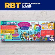 RBT, Banner Keceriaan Bilik Reka bentuk dan Teknologi 8 x 3 kaki