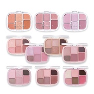 [WAKEMAKE] Six-Color Multifunctional Eyeshadow Palette Eyeshadow Palette Cheek Color Palette Highlig