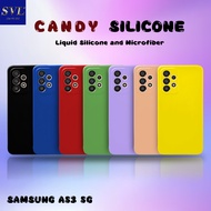 [WAREHOUSE SALE] Samsung A53 5g Softcase Candy Case Softcase MICROFIBER SUEDE Casing