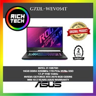 ASUS ROG STRIX SCAR 17 G732L-WEV054T I7-10875H/3200MHZ 16GB (8GB+8GB)/1TB M.2 SSD/RTX2070 8GB/17.3" 