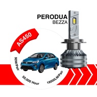 [PERODUA] Bezza 2PCS Car LED Headlight Foglight Bulb Hi/Lo Beam Headlamp H8/H11 HB3/9005 Lampu Depan