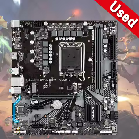 Gigabyte B660M Power DDR4 Original Desktop For Intel B660 DDR4 Motherboard LGA 1700 Mainboard