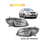Toyota Vios NCP42 2002 2003 2004 2005 Head Lamp Smoke Vios NCP42 Lampu Depan Vios Headlight T.Vios 0