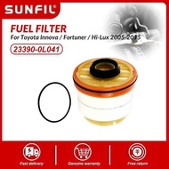 23390-0L041 2 77 23390-0L030 23390-0L020 Fuel Filter Element For Toyota Innova / Fortuner Hi- / H
