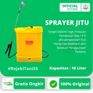 Tangki Elektrik High Pressure Sprayer Jitu 16 Liter / Alat Semprot