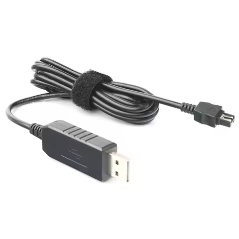 LANFULANG AC-L200 AC-L25A USB charger cable fits External power bank for Sony FDR-AXP35 HDR-CX12 HDR