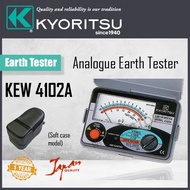 Kyoritsu 4102A Analog Earth Tester with Soft Case